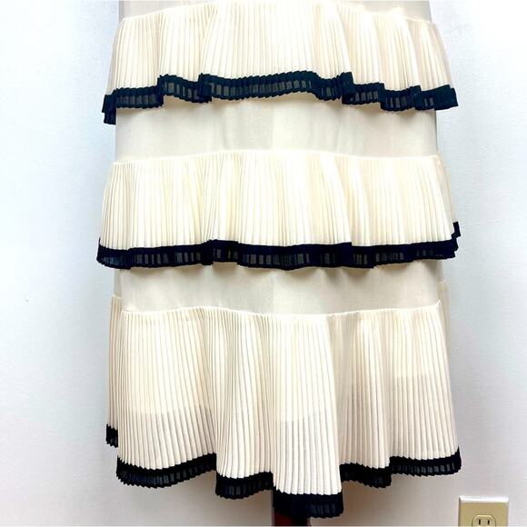 ZIMMERMANN Tiered Sleeveless Dress - Size 1 - Picture 10 of 14
